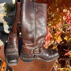 Brown Leather Women's Boots